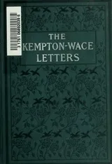 Cover of The Kempton-Wace Letters