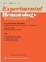 Cover of 11th Annual Meeting of the Ebmt