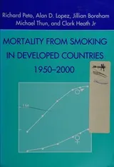 Cover of Mortality from smoking in developed countries, 1950-2000