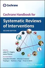 Cover of Cochrane Handbook for Systematic Reviews of Interventions