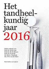 Cover of Het tandheelkundig jaar 2016