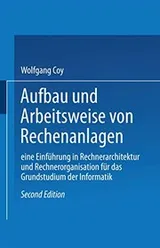 Cover of Aufbau und Arbeitsweise von Rechenanlagen
