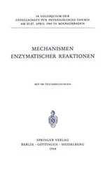 Cover of Mechanismen Enzymatischer Reaktionen