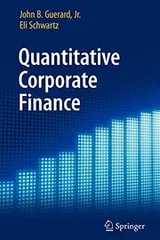 Cover of Quantitative Corporate Finance