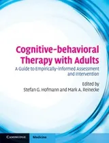 Cover of Cognitive-behavioral therapy with adults