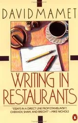 Cover of Writing in restaurants