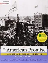 Cover of Loose-leaf Version for The American Promise, Volume 1