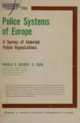 Cover of Police sytems of Europe