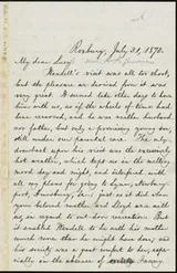 Cover of [Letter to] My dear Lucy