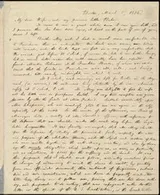 Cover of [Letter to] My dear Wife---and my precious little Babe