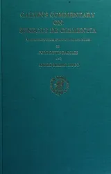 Cover of Calvin's commentary on Seneca's De Clementia