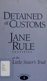 Cover of Detained at customs