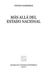 Cover of Mas Alla del Estado Nacional
