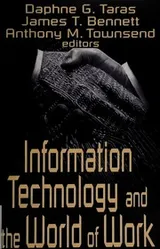 Cover of Information technology and the world of work