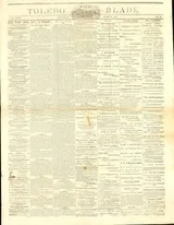 Cover of Toledo daily blade
