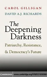 Cover of The deepening darkness