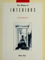 Cover of The making of interiors