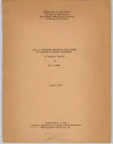 Cover of Cost of producing deciduous fruit trees in selected California nurseries
