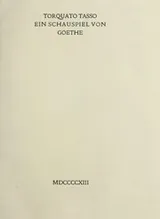 Cover of Torquato Tasso