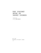 Cover of The Oxford book of short stories