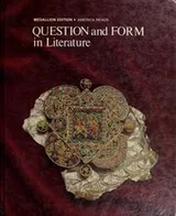 Cover of Question and form in literature