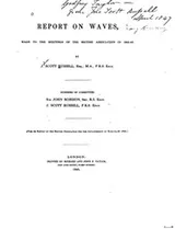 Cover of Report on Waves: Made to the Meetings of the British Association in 1842-43