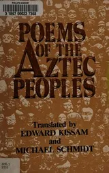 Cover of Poems of the Aztec peoples