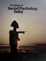 Cover of Readings in social psychology today