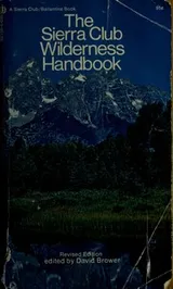 Cover of The Sierra Club Wilderness Handbook