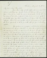 Cover of [Letter to] My dear Mrs. Bramhall