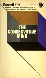 Cover of The conservative mind, from Burke to Santayana