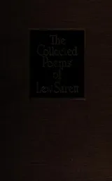 Cover of The collected poems of Lew Sarett