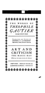 Cover of The Works of Théophile Gautier ..