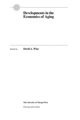 Cover of Developments in the economics of aging