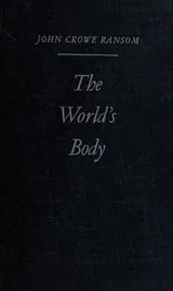Cover of The world's body