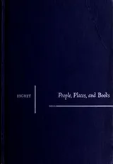 Cover of People, places, and books