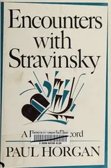 Cover of Encounters with Stravinsky