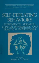 Cover of Self-Defeating Behaviors