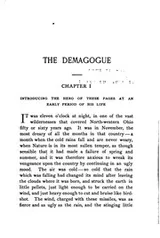 Cover of The Demagogue: A Political Novel