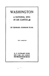 Cover of Washington: A National Epic in Six Cantos