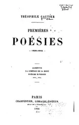 Cover of Premières poésies, 1830-1845