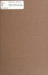 Cover of Urban growth in the age of sectionalism