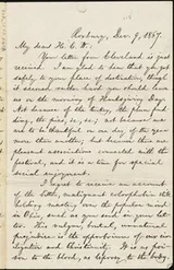 Cover of [Letter to] My dear H. C. W.