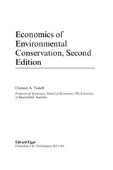 Cover of Economics of environmental conservation