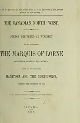 Cover of ... The Canadian North-West