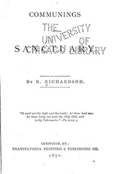 Cover of Communings in the sanctuary