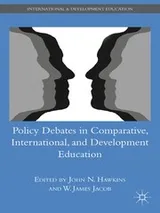 Cover of Policy debates in comparative, international, and development education