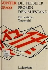 Cover of Die Plebejer proben den Aufstand