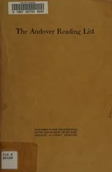 Cover of The Andover reading list
