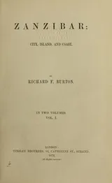 Cover of Zanzibar